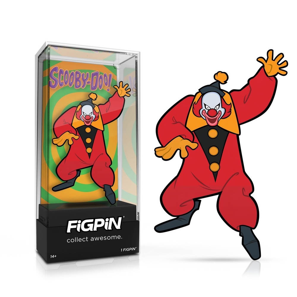 Funko FiGPiN #1572 Ghost Clown Scooby-Doo Factory Sealed Enamel Pin NEW